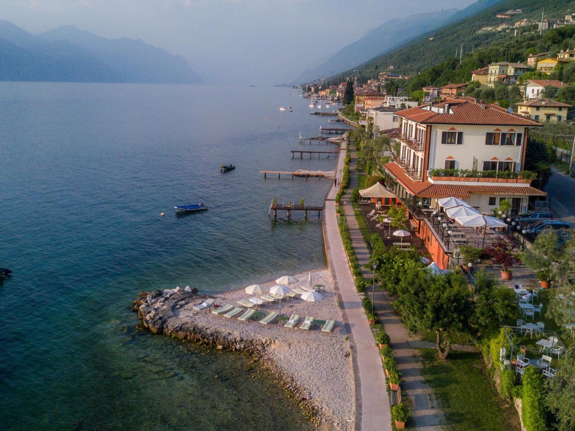 La Caletta Hotel Bolognese Brenzone sul Garda Luaran gambar