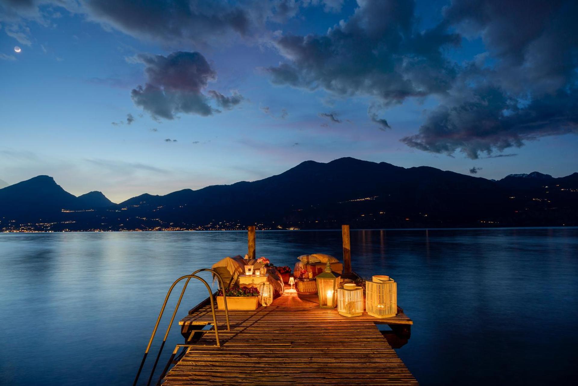 La Caletta Hotel Bolognese Brenzone sul Garda Luaran gambar