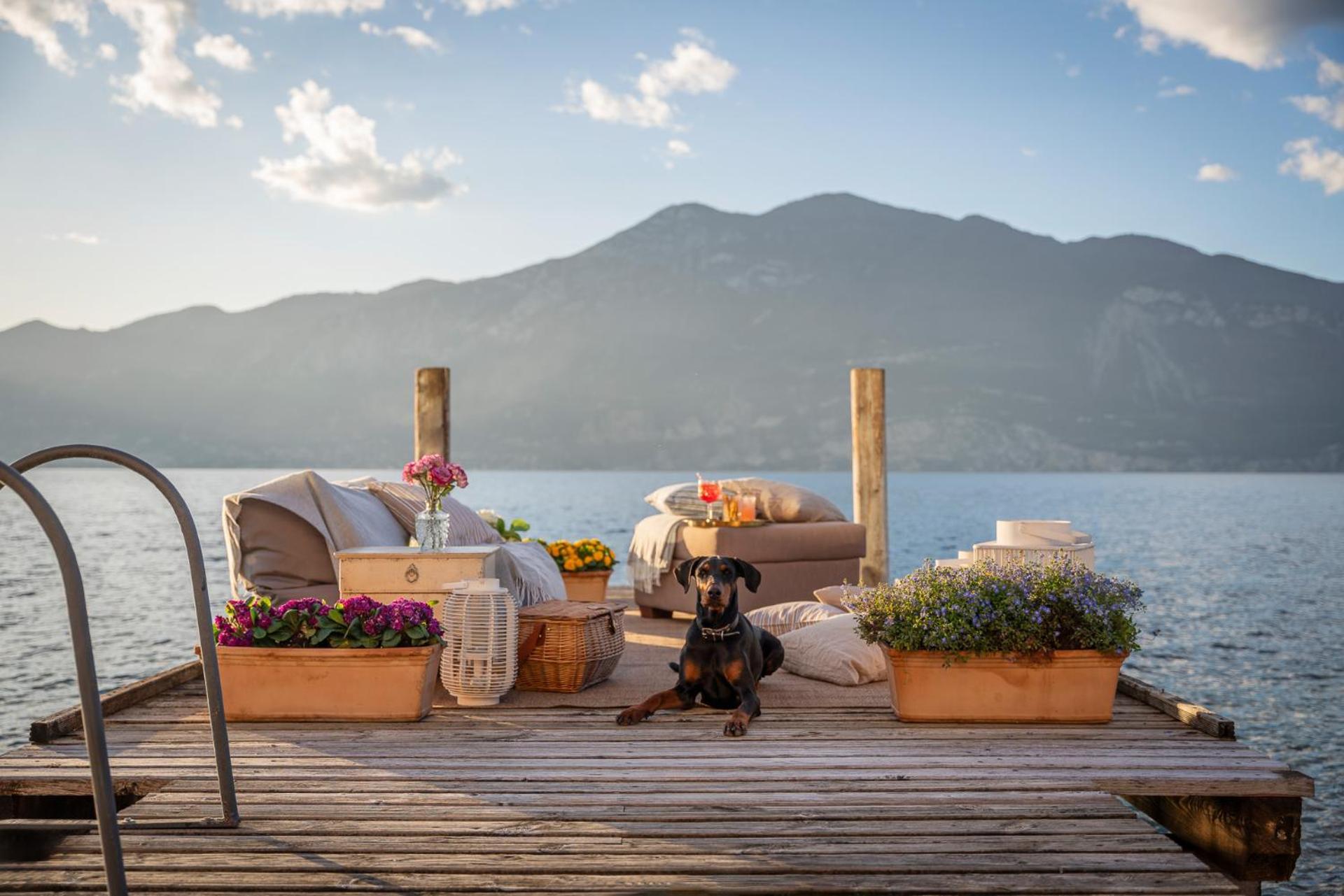 La Caletta Hotel Bolognese Brenzone sul Garda Luaran gambar